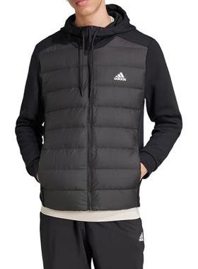 断码清仓/Adidas阿迪男装 保暖休闲运动连帽羽绒服KF8762 GK0667