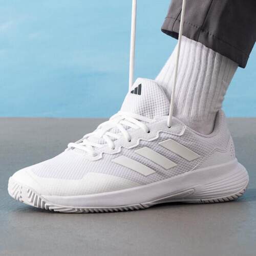 Adidas阿迪男鞋GameCourt 2网面透气网球鞋IG9568  JS1949 KI0780