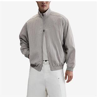 Nike耐克男装 时尚舒适运动休闲双拉链立领夹克外套HV6918-009