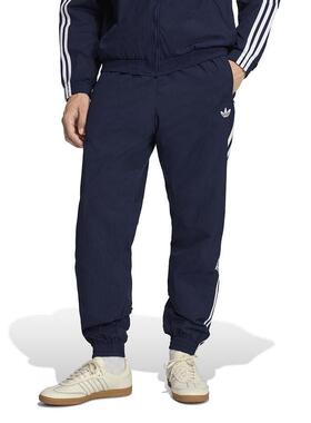 adidas三叶草男裤 经典时尚舒适百搭针织束脚长裤KE1370 KY5771