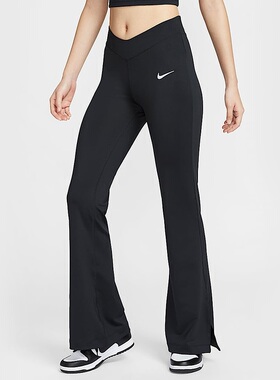 NIKE耐克女裤 时尚舒适经典百搭中腰运动长裤IB5586-010