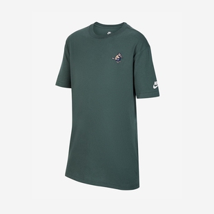 Nike耐克大童 舒适百搭复古学院宽松短袖T恤IH0830-338