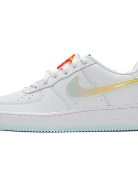 NIKE耐克大童鞋 Air Force 1 Lv8舒适百搭低帮休闲板鞋IB8890-191
