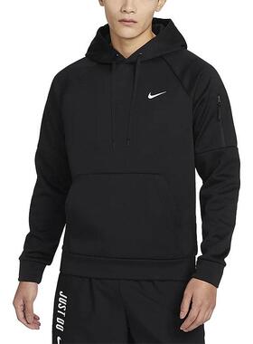 Nike耐克男装 经典时尚宽松休闲百搭加绒连帽套头卫衣DQ4835-010