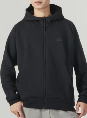 Adidas阿迪达斯男装 时尚简约休闲运动连帽夹克外套IN5089 IN5092