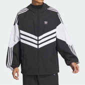 Adidas三叶草男装 HS2066 KC3126 复古运动连帽夹克外套 JM7260