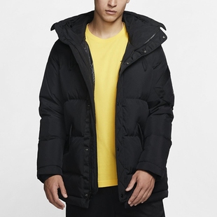 059 010 Nike耐克男装 JORDAN保暖防风鸭绒连帽羽绒服外套BQ4171