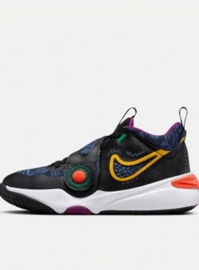 Nike/耐克儿童TEAM HUSTLE D 11休闲运动实战篮球鞋FQ7375-001