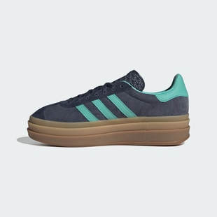 复古厚底休闲鞋 BOLD经典 JQ6437 GAZELLE adidas阿迪三叶草女鞋