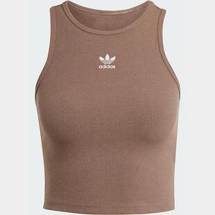 运动休闲修身 KE3721 无袖 IR5931 KE3892 背心 Adidas三叶草女装