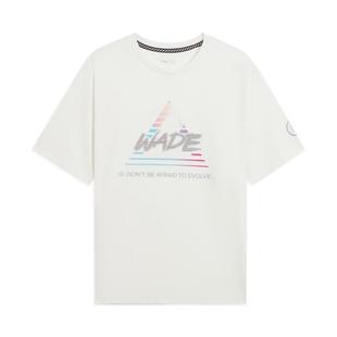 男子夏季 新品 韦德系列圆领运动休闲文化衫 李宁T恤短袖 AHSS811