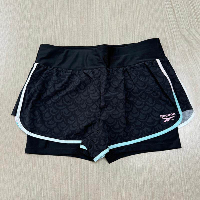 Reebok锐步女裤 简约舒适百搭运动休闲沙滩短裤42R11601W