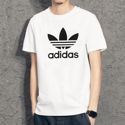 adidas阿迪达斯三叶草夏季短袖男