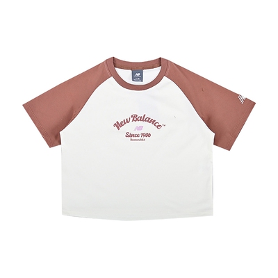 新百伦女舒适百搭圆领短袖t恤