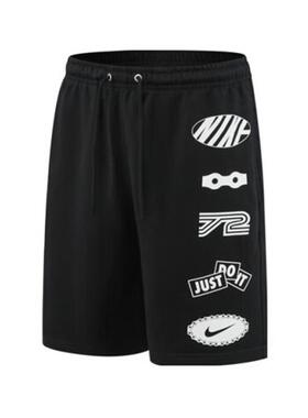 Nike耐克男裤 时尚潮流百搭图案运动休闲短裤 IB8254-010