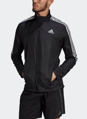 adidas阿迪男装 经典舒适百搭运动休闲立领夹克外套GM1410 HZ3038