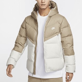 NIKE耐克男连帽保暖跑步训练短款 247 运动休闲夹克羽绒服DV1132