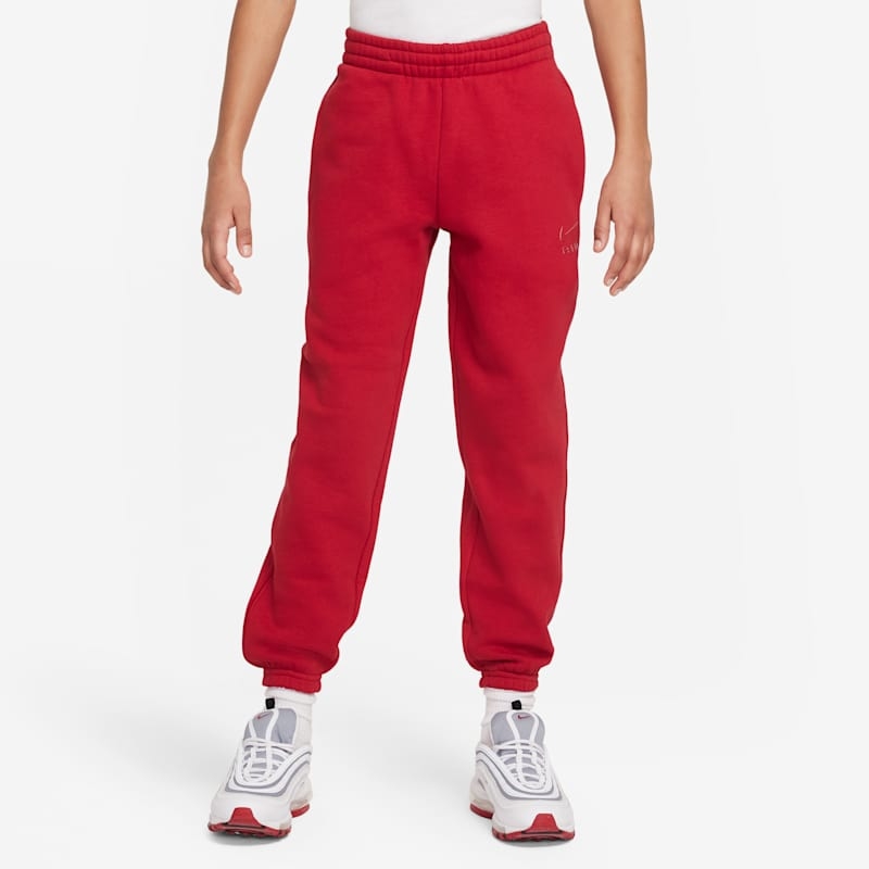 耐克大童运动休闲保暖束脚长裤