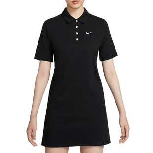 010 nike 耐克女子POLO衫 透气舒适翻领运动休闲连衣裙 HJ8149