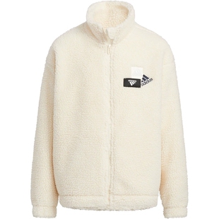 Adidas阿迪达斯童装 保暖舒适运动休闲立领夹克外套 HM5180