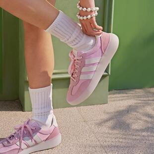 adidas阿迪 BARREDA DECODE男女潮流时尚休闲板鞋JQ6673 JQ6675