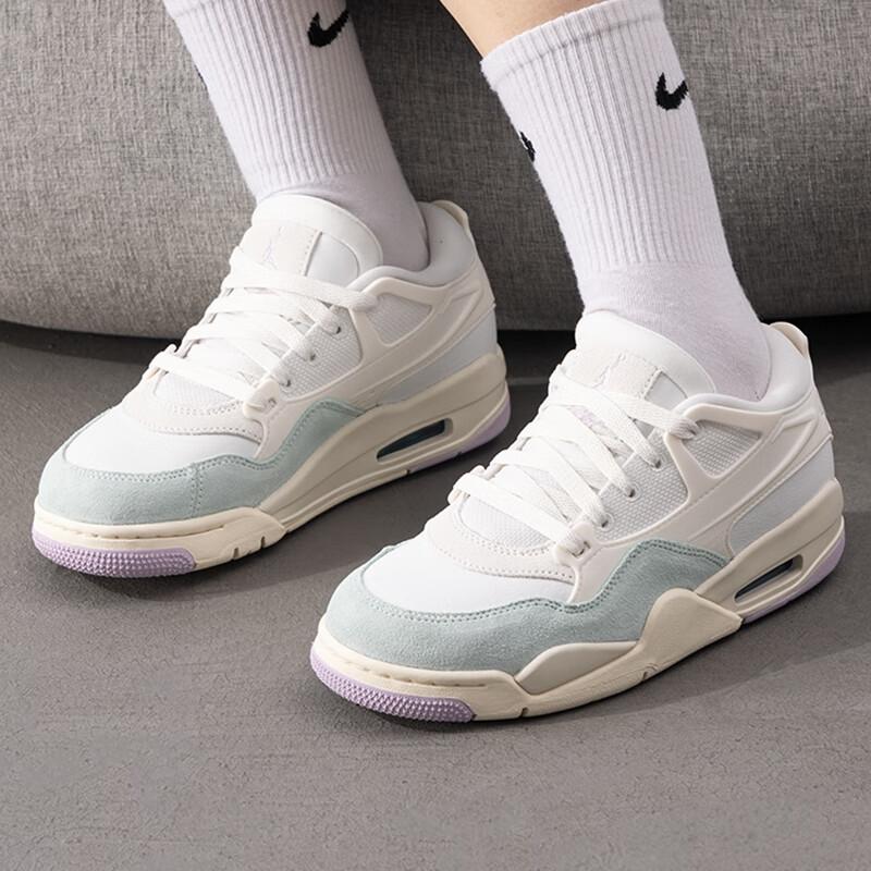 Nike耐克女鞋 AIR JORDAN 4 RM 简约舒适百搭篮球鞋 IB7408-133
