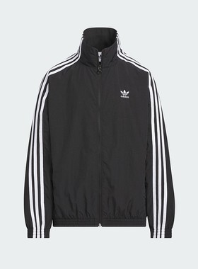 adidas三叶草童装 舒适休闲立领夹克外套KQ5491 BQ4326 KB4592