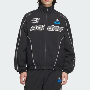 Adidas三叶草男装 运动休闲立领夹克外套JM8033 JM8034 GN3315