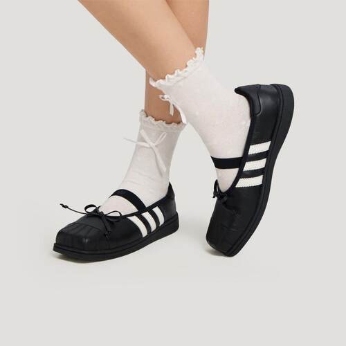 三叶草女鞋玛丽珍时尚休闲鞋