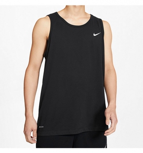 Nike/耐克正品夏季新款男子休闲运动透气无袖T恤衫AR6070-010-100