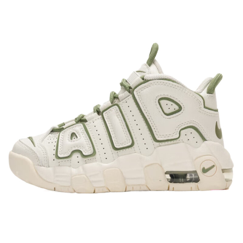 耐克中童鞋 AIR MORE UPTEMPO 舒适缓震运动篮球鞋FQ8209-100,运动鞋new,童鞋/青少年鞋,淘宝优惠券,粉丝福利购,淘宝优惠卷