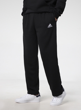 Adidas阿迪达斯男裤 运动跑步直筒修身长裤 GK9222 JF3709 KC3086