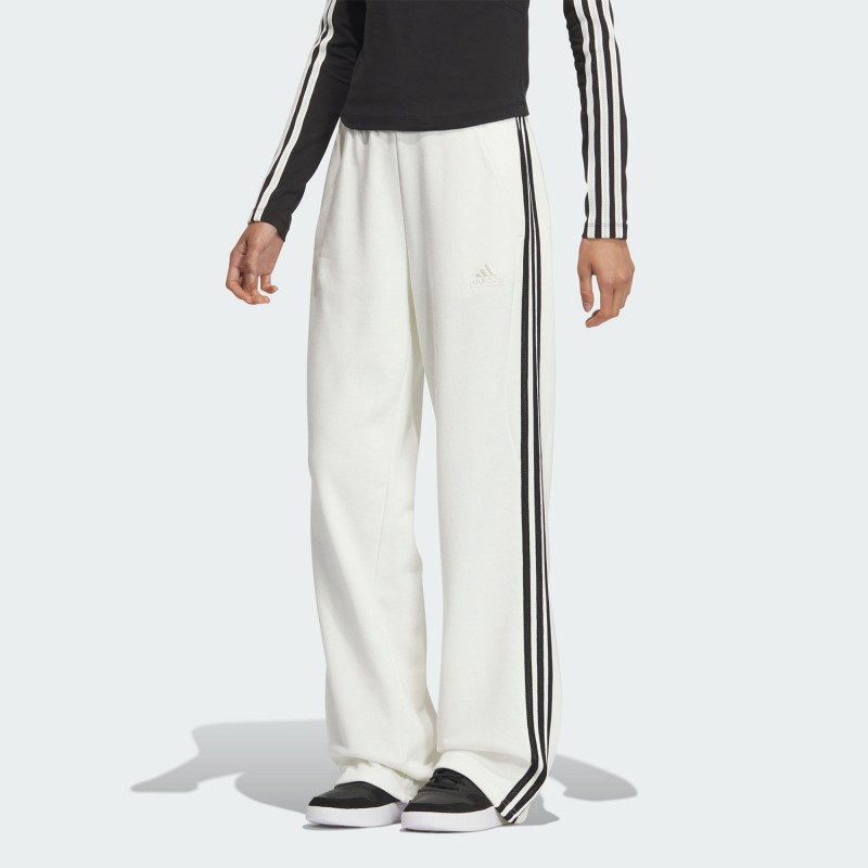 阿迪达斯女裤运动休闲直筒长裤