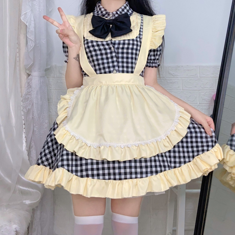女仆装lolita软妹洋装萝莉女佣制服cosplay动漫角色扮演连衣裙