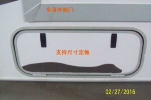房车舱门订制圆角直角舱门配件复合板舱门改装件房车配件带锁舱门