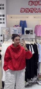 胖淼淼81383大码防晒衣女胖mm连帽外套上衣200斤女装新款薄防晒服