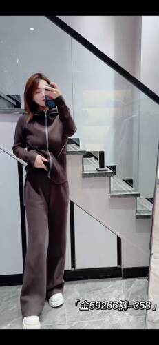金影奇59266大码卫裤女胖mm微喇叭裤子200斤女装新款加厚高腰秋装