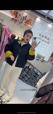 芮娜依莲9007大码羽绒服女胖MM短棉服200斤女装新款国标90白鸭绒