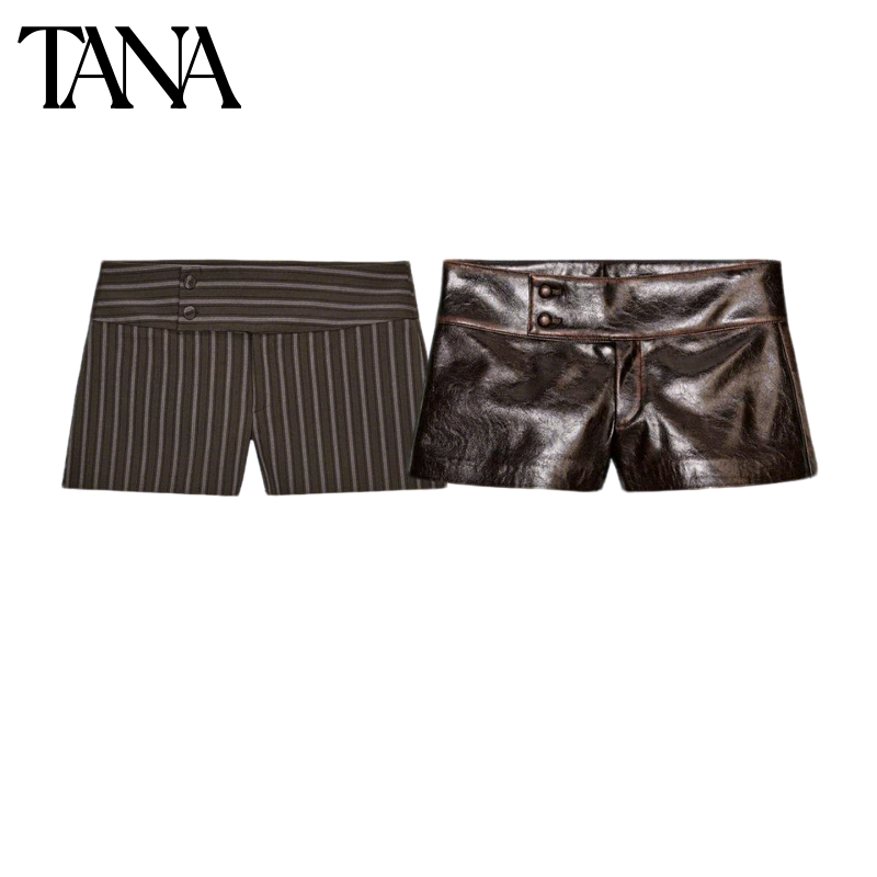 春季新款女装细条纹腰身短裤4341402 显瘦PU仿皮革裤3152401,女装/女士精品,短裤,淘宝优惠券,粉丝福利购,淘宝优惠卷