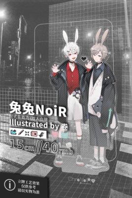 【二创周边】ChroNoiR立牌徽章挂