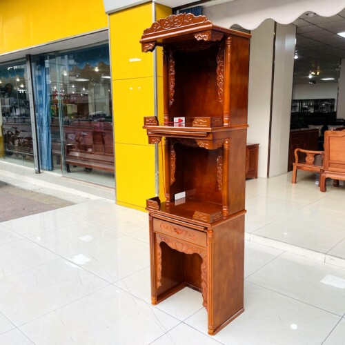 实木财神柜供台三层神柜