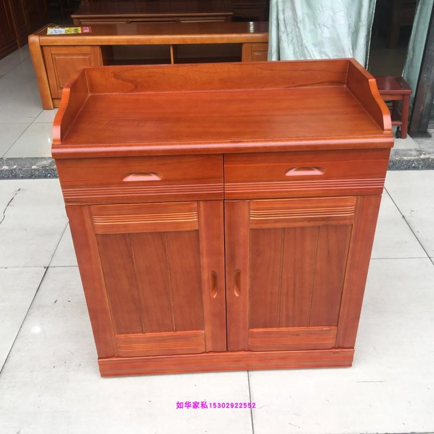 实木茶水柜实木餐边柜茶水柜80实木客厅收纳柜木质储物柜厂直销,住宅家具,餐边柜,淘宝优惠券,粉丝福利购,淘宝优惠卷