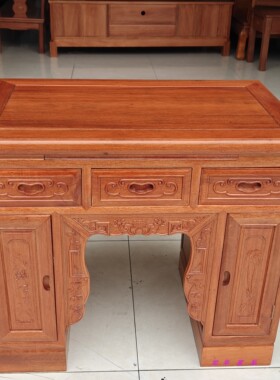 实木财神桌进口红木菠萝格木供台观音拜神贡台佛柜密脚98CM厂直销