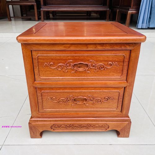 实木床边柜格木厂直销