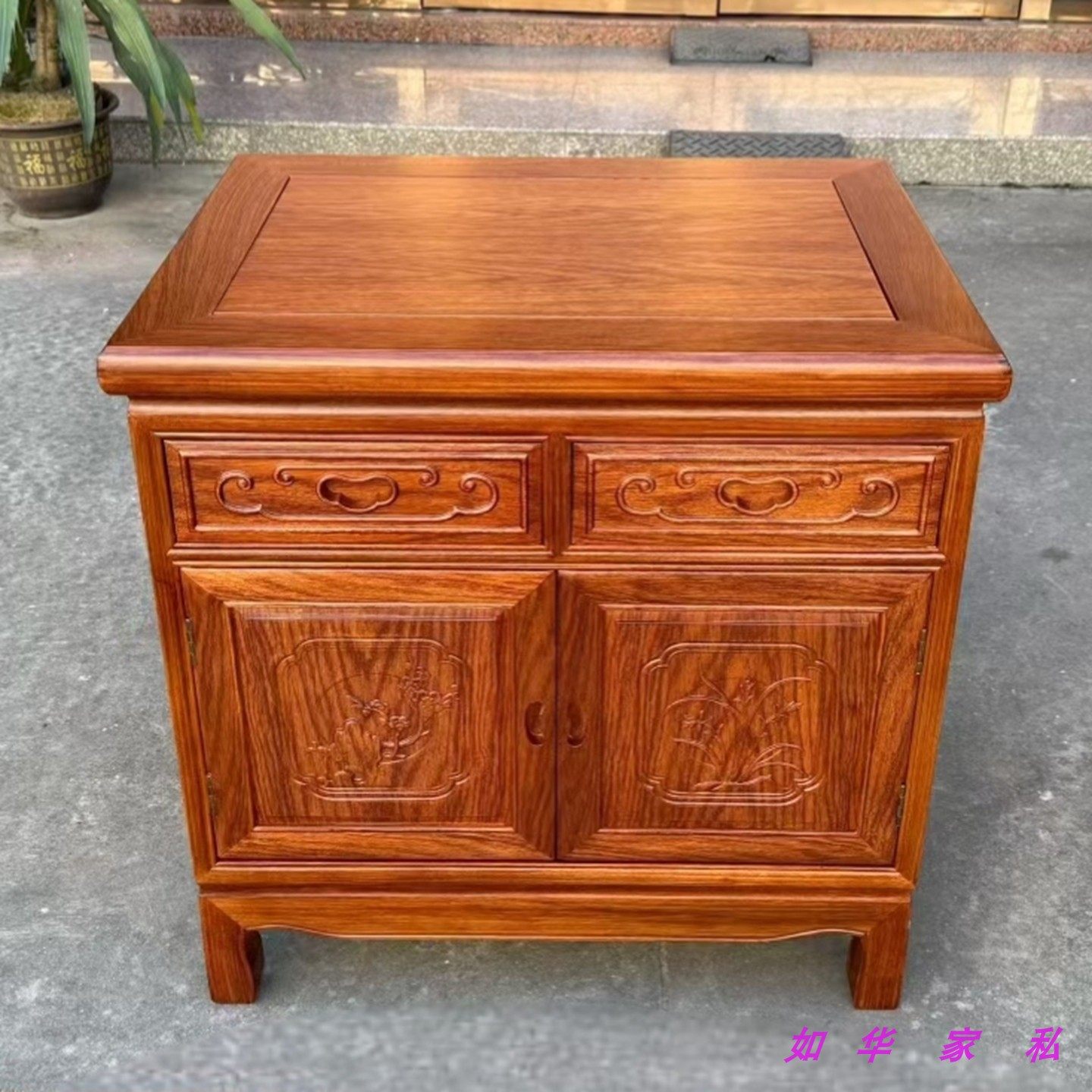 红木菠萝格木直柜全实木神台配柜70加长小柜80刺猬紫檀色90财神柜,住宅家具,红木餐边柜,淘宝优惠券,粉丝福利购,淘宝优惠卷