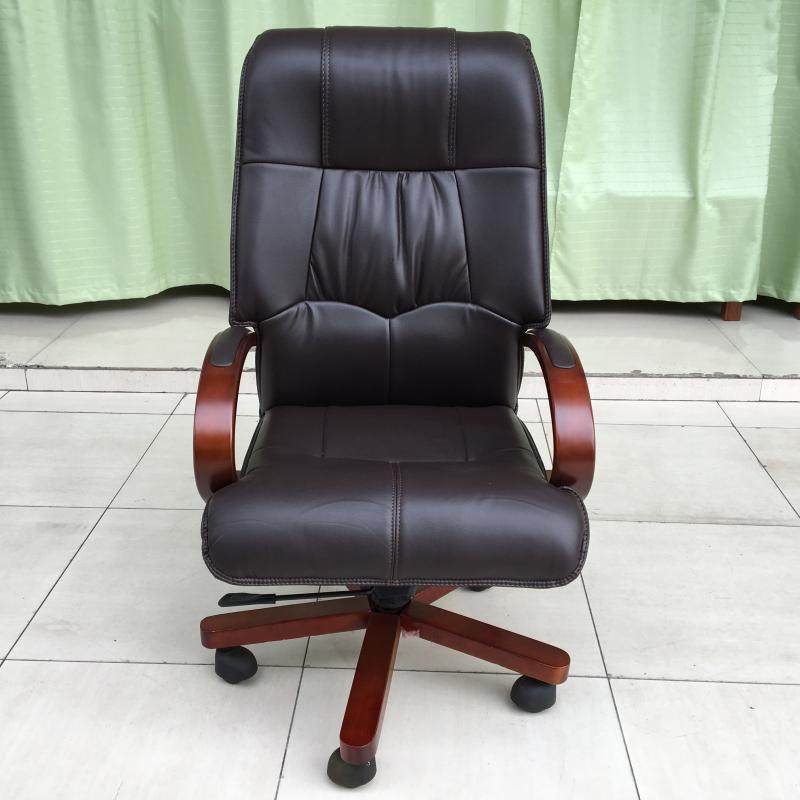 大班椅老板椅豪华主管椅现代实木脚办公椅新款经理班椅厂直销