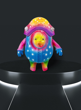 【大师涂装系列】英国涂装工作室ZUKATY TOYS作品 SOFUBI涂装