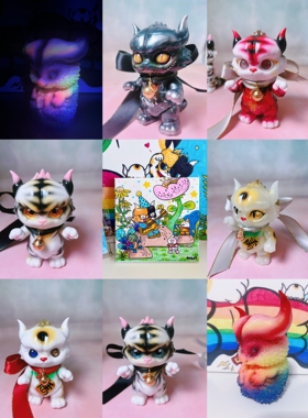 【6月上新】GEEKATOYS正版sofubi玩具 夜光 原创 GID kasla