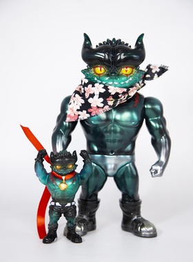 【GEEKATOYS】恶魔筋肉人 ｜ 原创SOFUBI玩具恶魔筋肉人