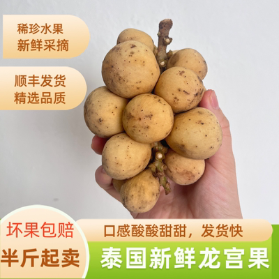 当季泰国龙宫果新鲜热带水果鲜椰色果龙贡果水果口感酸甜顺丰发货